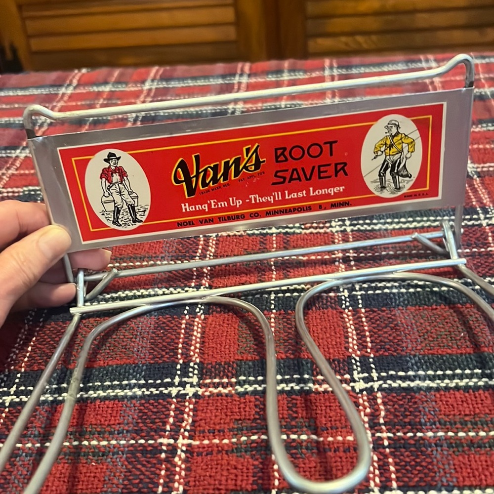 Vintage Van’s Boot Saver boot holder